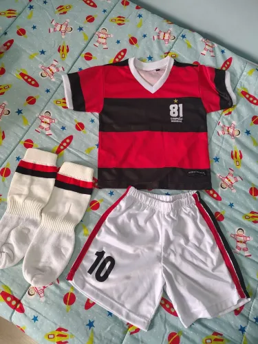 Roupa do Flamengo infantil 