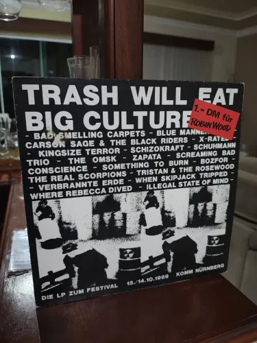 Trash Will Eat Big Culture rock punk rockabilly Importado