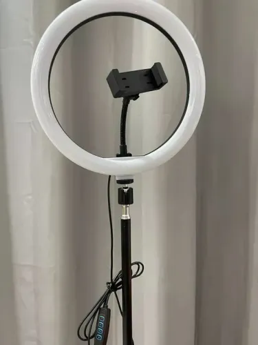 Ring Light, Iluminador 10 Polegadas Com Tripé De 2.10 Metros