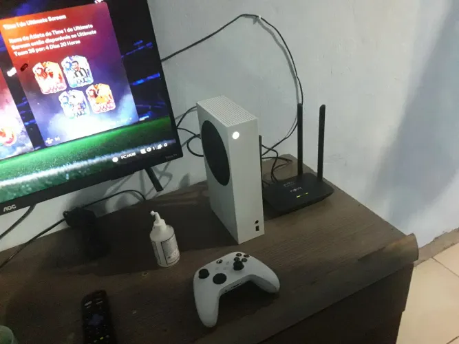 Xbox series s,com Fifa ou fc 24,25,26