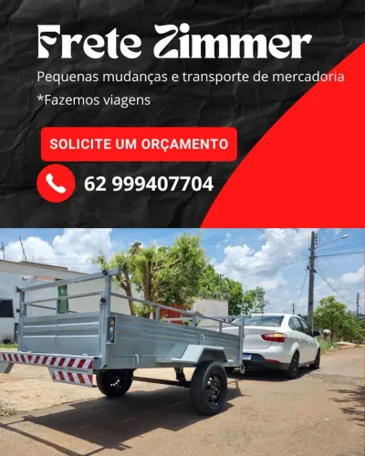 Frete com carretinha