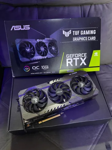 RTX 3080 ASUS TUFF 10GB IMPECÁVEL