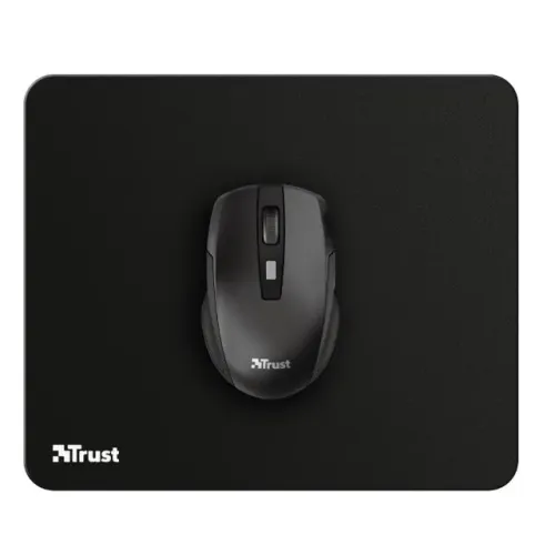 Mousepad Trust Médio 250x210x3mm Superfície Otimizada Macia