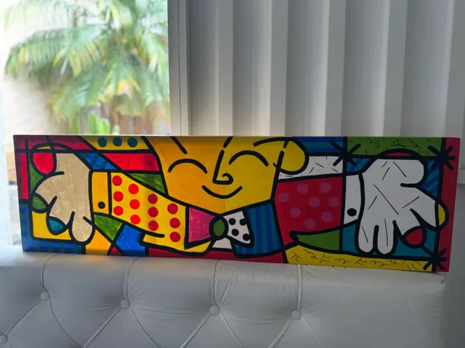 Quadro Romero Britto