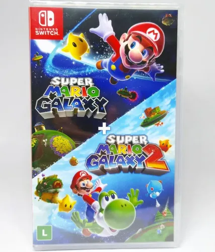 Lançamento Super Mario Galaxy 1 + 2 Lacrado 
