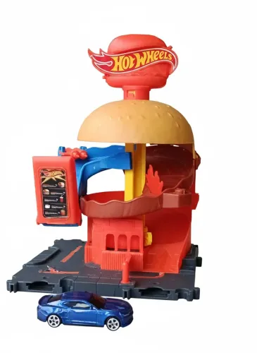 Hot Wheels City Downtown Burger Drive-Thru.