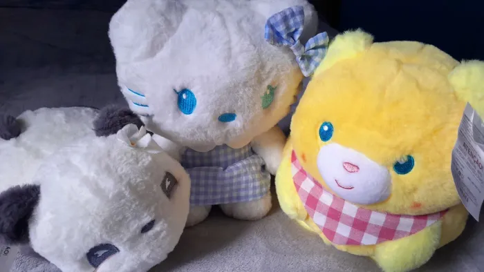 Kit de Pelúcias Fofinhas: Hello Kitty e Amigos