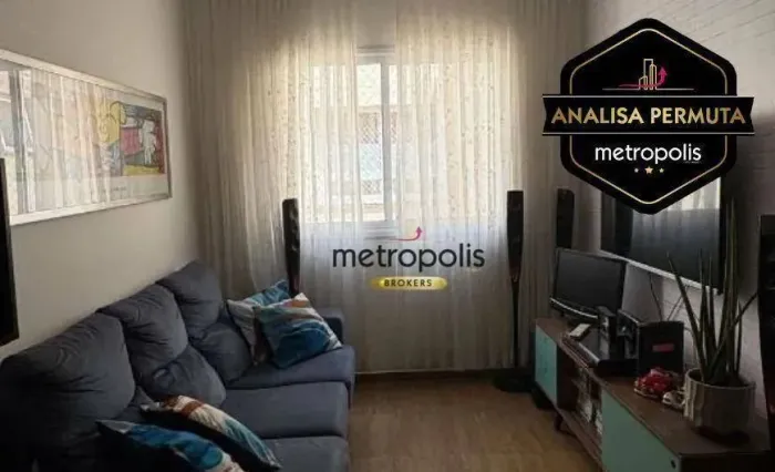 Cobertura à venda, 140 m² por R$ 690.000,00 - Boa Vista - São Caetano do Sul/SP