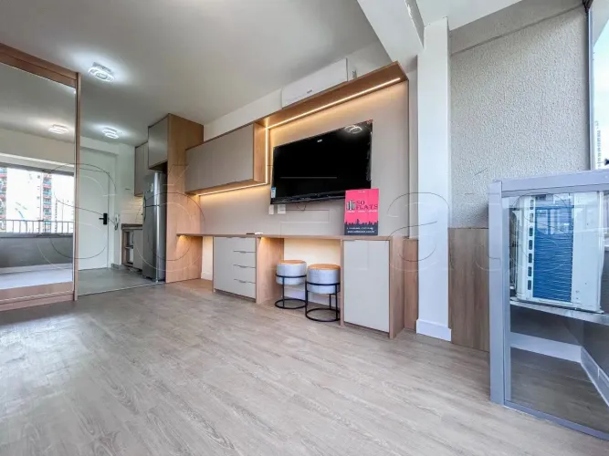 Today Faria Lima, studio disponível para locação contendo 25m² e 01 dormitório.