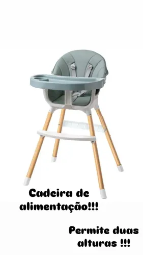 Cadeira de alimentação bebê 
