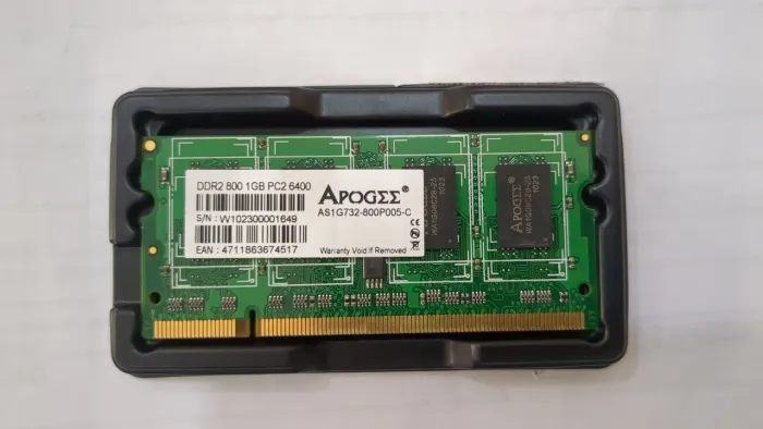 Memória notebook DDR2(800mhz)  1GB 