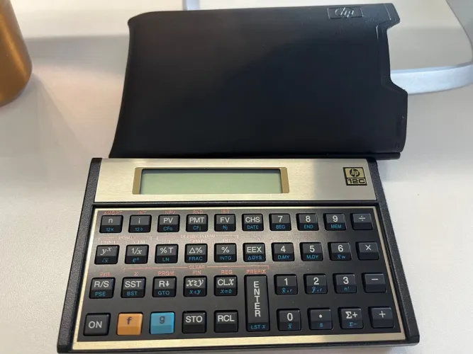 Calculadora hp12c gold nova (sem caixa)
