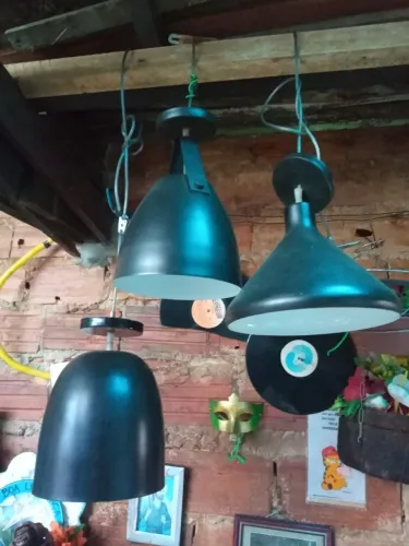 4 Luminárias por R$300