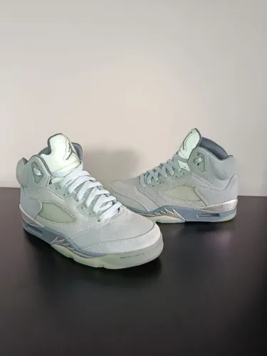 tênis air jordan 5 retro bluebird