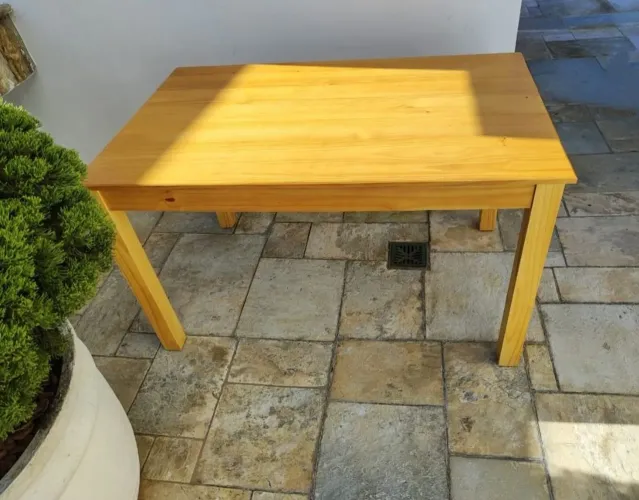 Mesa de madeira Tokstok , 1,30 M x 80 cm Aceito proposta em valor