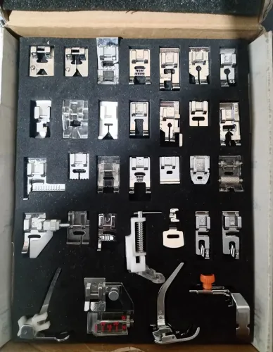 Kit de pé Calcador para Máquina de costura 