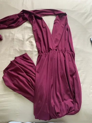 Vestido Longo Marsala com Alças