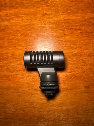 Microfone Sony Stereo ECM-HST1 Alta Fidelidade (Shotgun) - NOVO