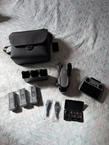 Drone DJI Air 3S C/ Tela e Fly More