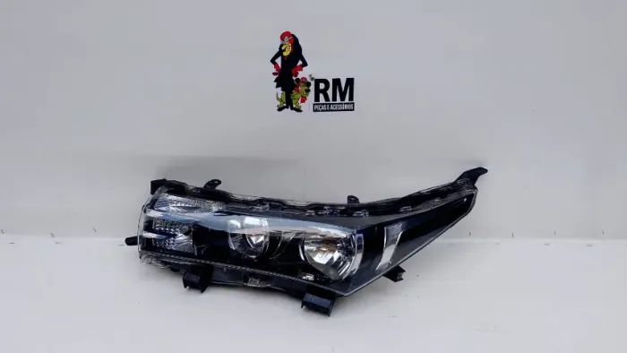 Farol Corolla 2015 A 2017 Sem Led Foco Duplo Esquerdo/motorista