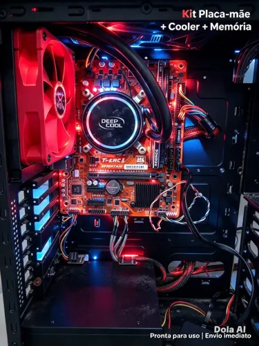 Placa mãe completa disponível 
