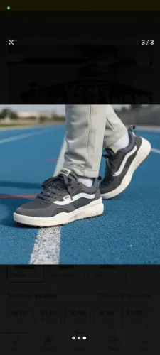 Tênis Vans Ultrarange neo Vr3, cor grafite, tamanho 40
