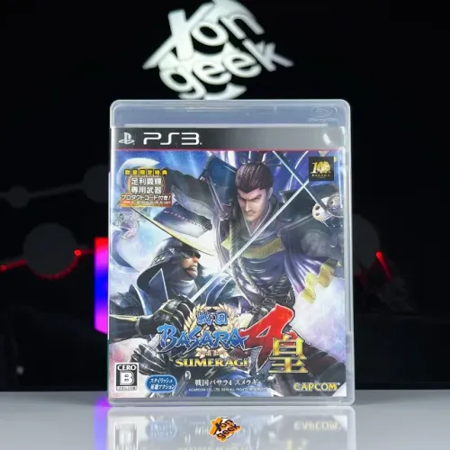 Jogo Sengoku Basara 4 Sumeragi Japonês com Encartes (Seminovo) - PS3