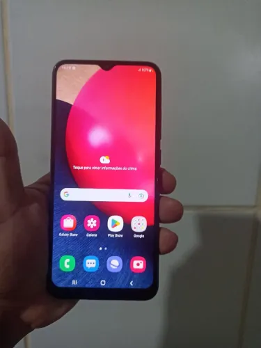 Galaxy A02S 32gb trocar auto falante