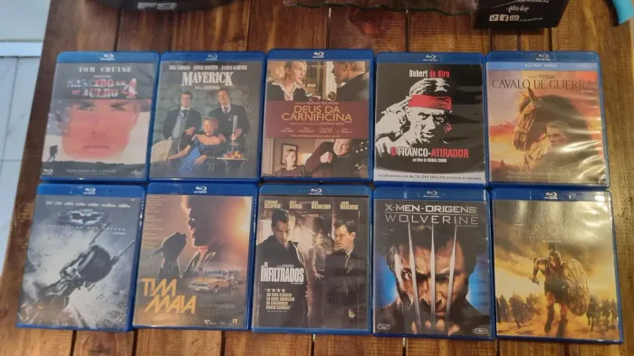 Lote de blu-ray 