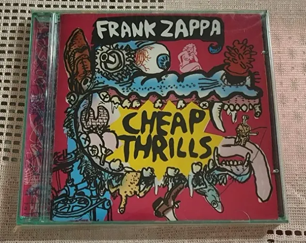 CD Frank Zappa - Cheap Thrills | caixa cristal verde