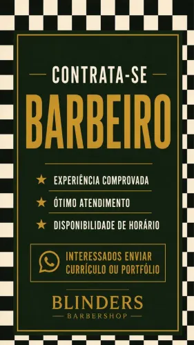 Vaga para Barbeiro Rio Vermelho 