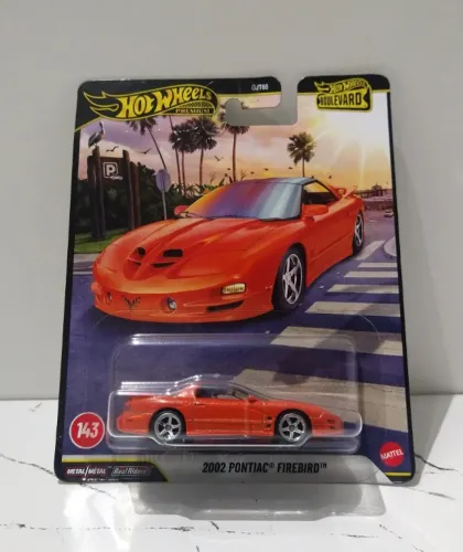 Hot Wheels Premium Pontiac Firebird 2002 Boulevard