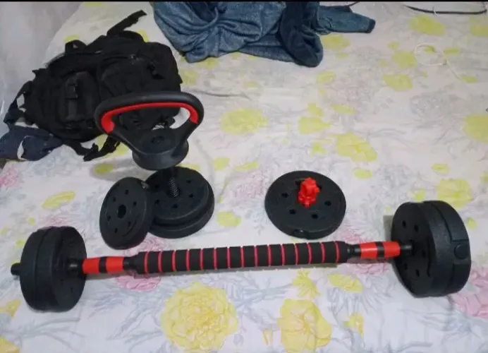 Pesos 10 kilo treino 6 em 1