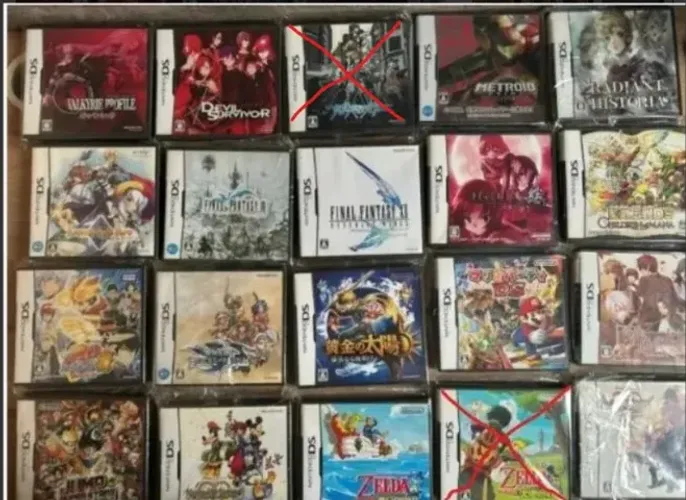 Lote Jogos Nintendo DS Originais Japoneses - CIB / Colecionador