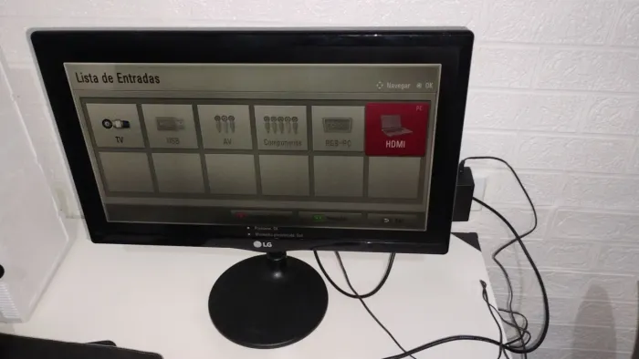 Monitor TV LG 22 polegadas 60hz