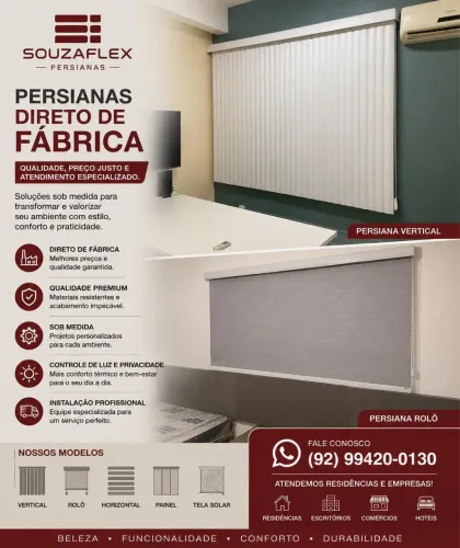Persisnas Rolô ( Privacidade & Conforto )