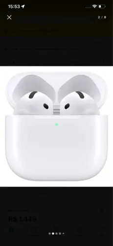 AirPod 4 com cancelamento de ruído