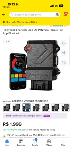 Vendo piggyback e shiftpower 1 mes uso + barato