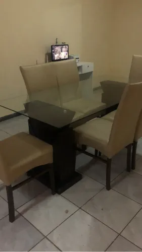 Mesa de vidro