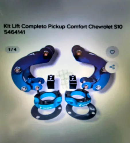 Kit Completo Pickup Conforto para Chevrolet S10