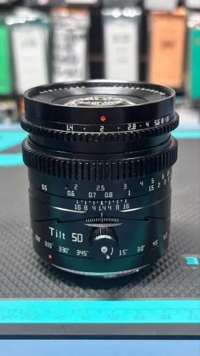 Lente TTartsan 50mm F1.4 TiltShift mount E