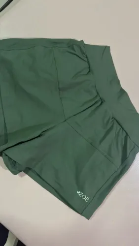 Short duplo de poliamida academia