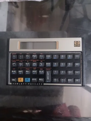 Calculadora financeira HP 12c 200reais