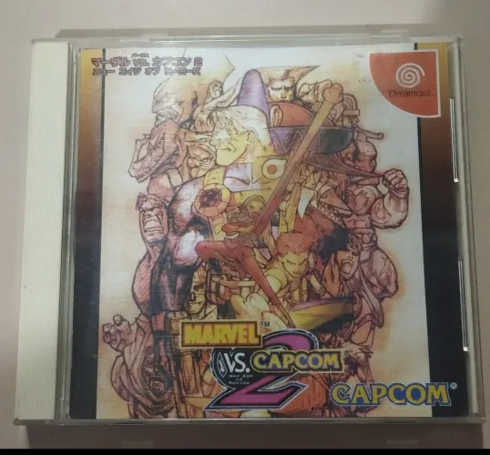 Marvel vs Capcom 2 Japonês Original Dreamcast