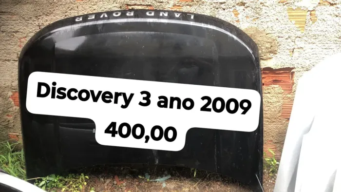 Vendo capô da Land Rover Discovery 3 ano 2009