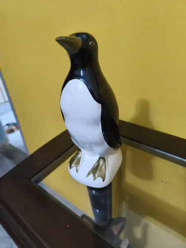 Pinguim decorativo original década de 70
