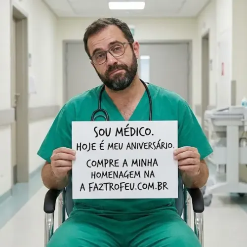 Seu médico está aniversariando hoje?