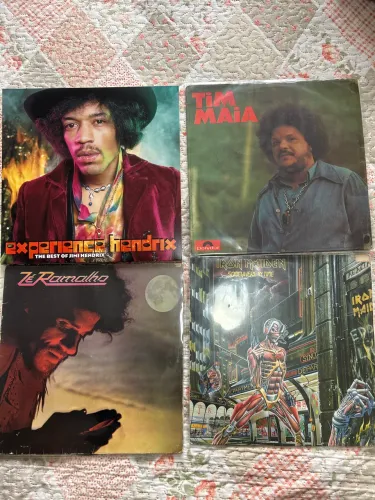 Discos de vinil Iron Maiden Jimi Hendrix