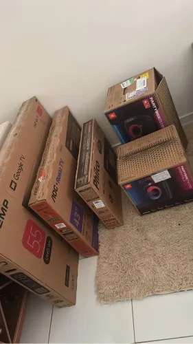 Vendo TV 55 , 43, 32 todos novas com nota fiscal 