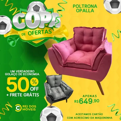 Poltrona disponível a pronta entrega